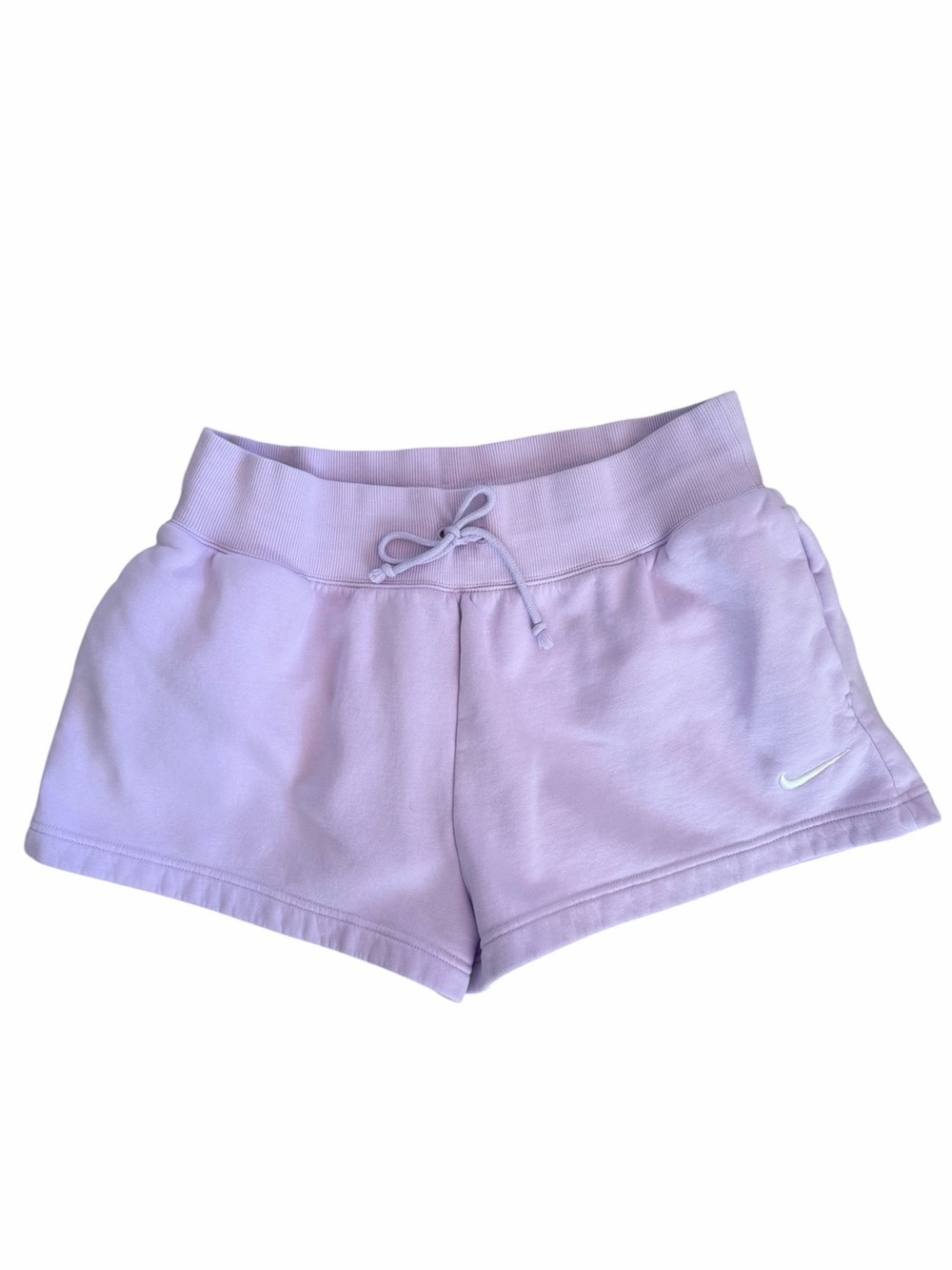 Nike Lavender Fleece Athletic Drawstring Shorts XL
